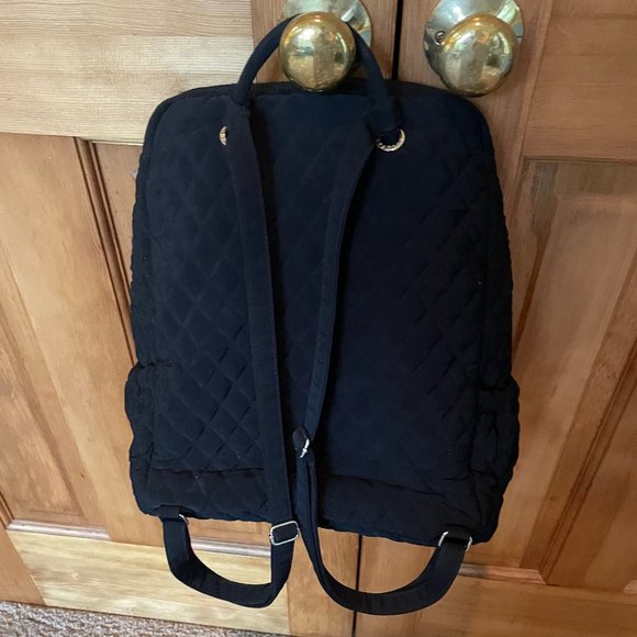 Vera Bradley Black Microfiber Backpack main image 6